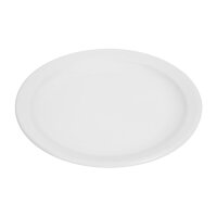 Olympia Whiteware Teller mit schmalem Rand 25cm (12 Stü