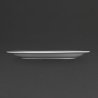 Olympia Whiteware Teller mit schmalem Rand 28cm (6 Stüc