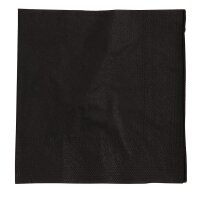 Cocktailservietten schwarz 25cm (2000 Stück)