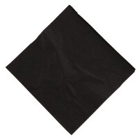 Cocktailservietten schwarz 25cm (2000 Stück)