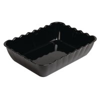 Olympia Kristallon Salatschüssel schwarz 4,25L