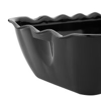 Olympia Kristallon Salatschüssel schwarz 2L