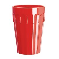 Olympia Kristallon Becher rot 26cl (12 S gallery