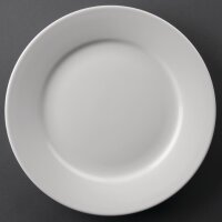 Olympia Athena runde Teller mit breitem Rand 22,8cm (12 St&u