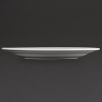 Olympia Athena runde Teller mit breitem Rand 28cm (6 St&uuml