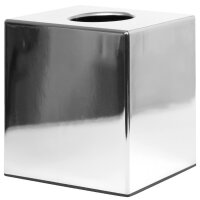 Bolero Taschentuchbox Kubus Chrom 2