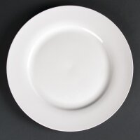 Olympia Lumina runde Teller mit breitem Rand 27cm (4 St&uuml