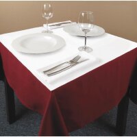 Tischdecke aus Papier glänzend weiß (400 Stück)