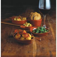 Olympia Rustic Auflaufförmchen Terrakotta 7,7cm (6 St&u