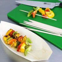 Fiesta Compostable Einweg-Holzspieße Biologisch abbaubar 18cm (200 Stück)