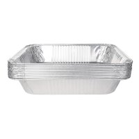 Fiesta Recyclable Aluminium Schale viereckig groß (500 Stück)