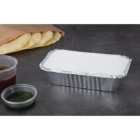 Fiesta Recyclable gewachste Kartondeckel für Aluminiumbehälter groß (500 Stück)