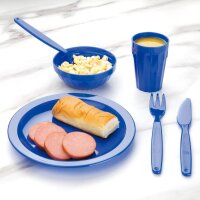 Olympia Kristallon Obstschalen blau 10,2cm (12 Stück) 2
