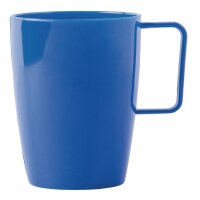 Olympia Kristallon Henkelbecher blau 28,4cl (12 Stück) 