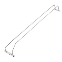 Olympia verchromtes Glasregal 61cm 2
