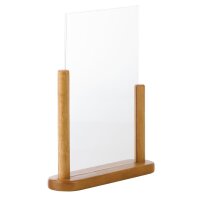 Securit Menühalter Teak A4 2