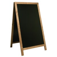Securit Duplo Kundenstopper Teak 120 x 68cm 3