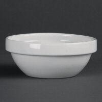Olympia Whiteware stapelbare Schüsseln 11cm (12 St&uuml