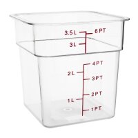 Hygiplas Vorratsbehälter quadratisch 3,5L