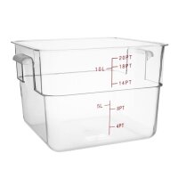 Hygiplas Vorratsbeh&auml;lter quadratisch 10L