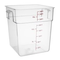 Hygiplas Vorratsbeh&auml;lter quadratisch 15L