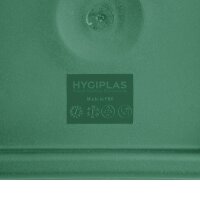 Hygiplas Deckel quadratisch für Vorratsbehälter 5,5 und 7L grün