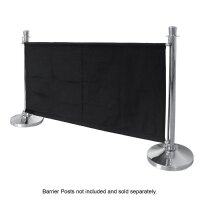 Bolero Abschirmwand schwarz