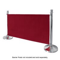 Bolero Abschirmwand rot