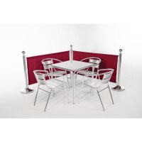Bolero Abschirmwand rot