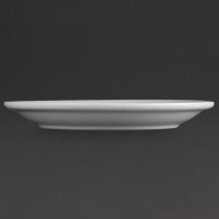 Olympia Athena runde Teller mit schmalem Rand 16,5cm (12 St&