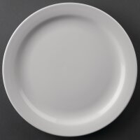 Olympia Athena runde Teller mit schmalem Rand 22,6cm (12 St&