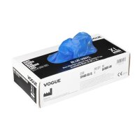 Hygiplas Vinylhandschuhe Blau puderfrei XL (100 Stück)