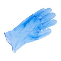 Hygiplas Vinylhandschuhe Blau puderfrei XL (100 Stück)