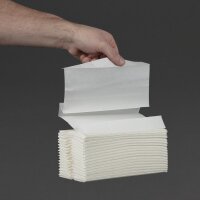 Jantex C-gefaltete Handtücher weiß 2-lagig 15er P