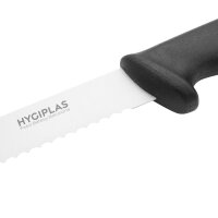 Hygiplas schwarz Bäckermesser 25cm 3