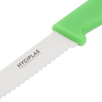 Hygiplas Tomatenmesser mit Wellenschliff 10cm grün 3