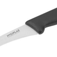 Hygiplas schwarz Tourniermesser 7cm 3