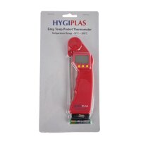Hygiplas Easytemp Farbcodiertes rotes Thermometer