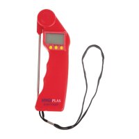 Hygiplas Easytemp Farbcodiertes rotes Thermometer 3