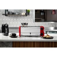Rowlett Esprit 6 Schlitz Toaster Rot mit gallery