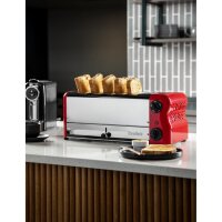 Rowlett Esprit 6 Schlitz Toaster Rot mit 2 zusätzlichen