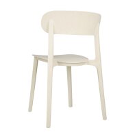Bolero Eden Beistellstuhl Weiß (2 Stück) 3