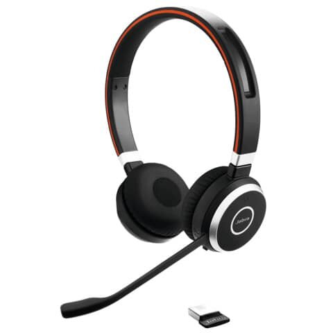 Headset Evolve 65 MS stereo DUO, Bluetooth - kabellos