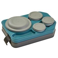 Cambro Tablotherm Isolierte Schale mit Porzellantellern...