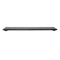 Olympia rechteckige Servierplatte aus Schiefer 30 x 10cm (4 Stück)