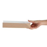 Kompostierbare Baguetteschachtel mit offener Seite 25cm (500 Stück)