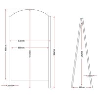 Olympia Straßentafel Metall schwarz 3
