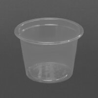 Vegware kompostierbarer runder Deli Becher 28ml (5000 Stück)