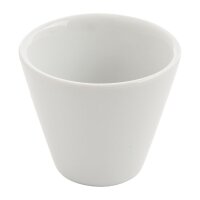 Olympia Whiteware konische Auflaufförmchen weiß 7