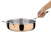 Vogue Tri-Wall Kupfer Sauteuse Induktion 24cm